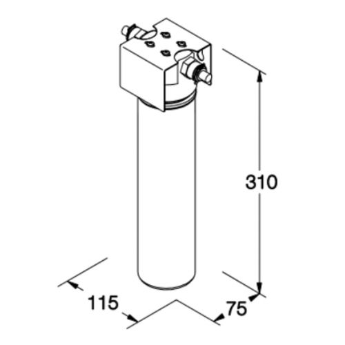 FT-Line 90 Coffee Machine Water Filter Starter Kit