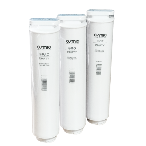 Osmio Zero/Fusion 3.0 Empty Filter Set