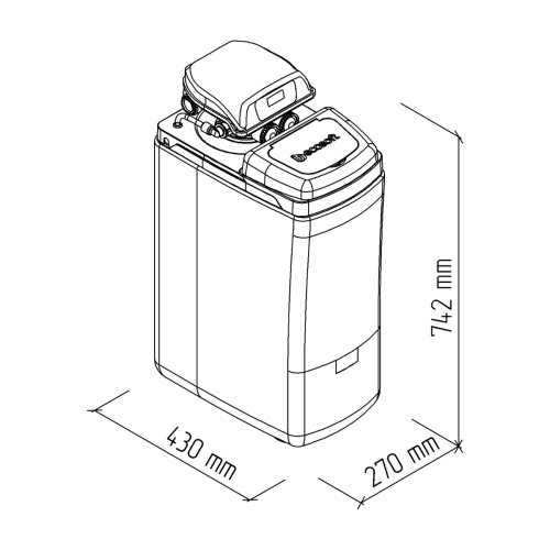 Ecosoft 20L Water Softener