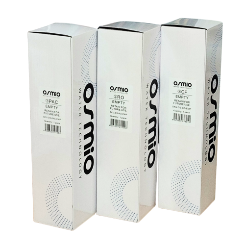 Osmio Zero/Fusion 3.0 Empty Filter Set