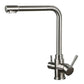 Osmio Fabia 304 Stainless Steel 3-Way (Tri-flow) Kitchen Tap