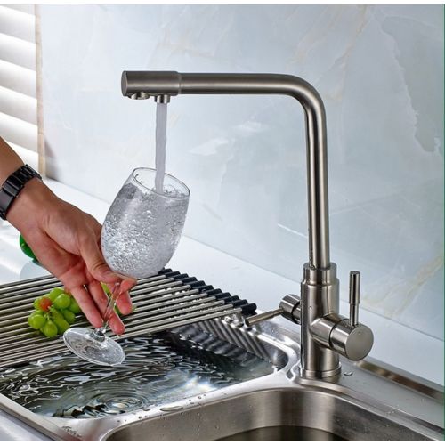 Osmio Fabia 304 Stainless Steel 3-Way (Tri-flow) Kitchen Tap